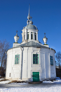 沃洛格达 俄罗斯，教会的圣拉姆 hutynsky
