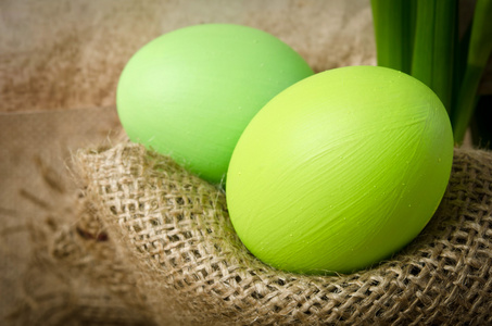 绿色复活节彩蛋
