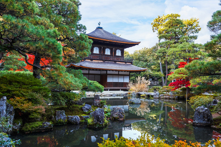 银阁寺在京都银阁寺