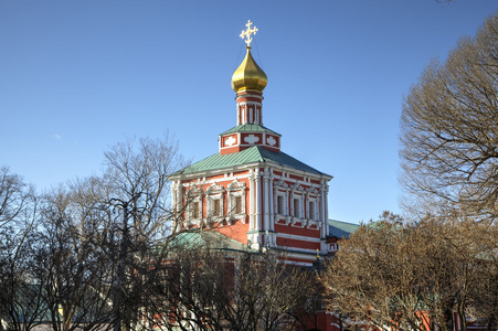 圣女修道院。莫斯科俄罗斯