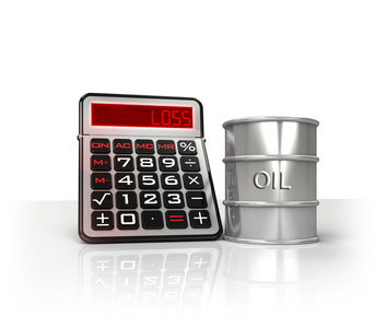 每桶石油与负向企业计算