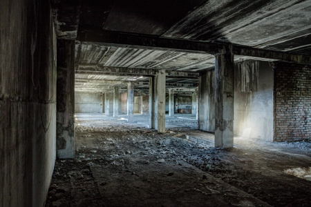 被遗弃的旧建筑物照片