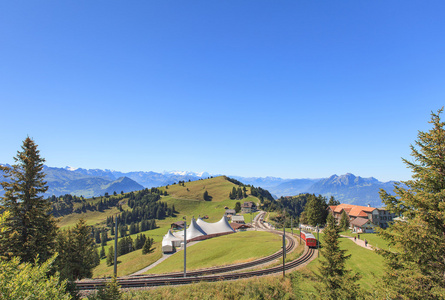 山 rigi 机架铁路