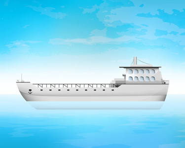 货轮矢量图片-货轮矢量素材-货轮矢量插画-摄图新视界