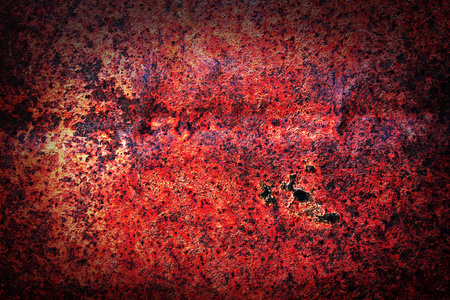 红色生锈金属贴图图片