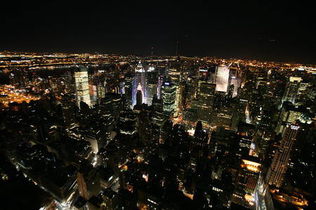 夜间在纽约