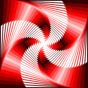 回到设计七彩涡旋运动错觉四边形几何