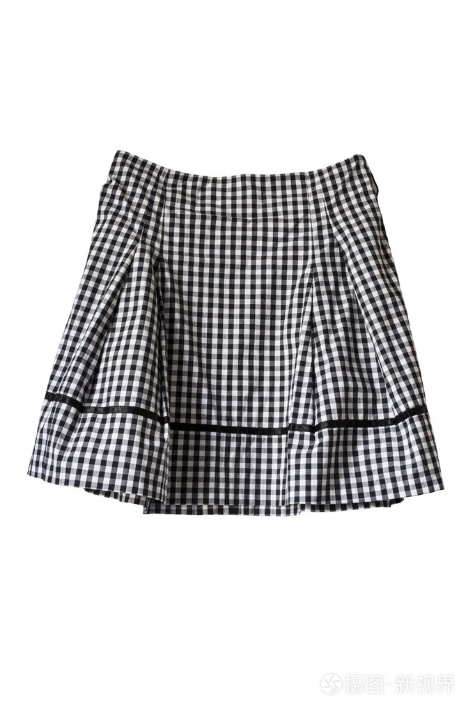格子裙