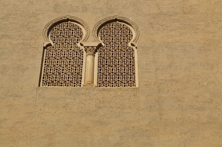 Windows Aljafera. Zaragoza. Spain.