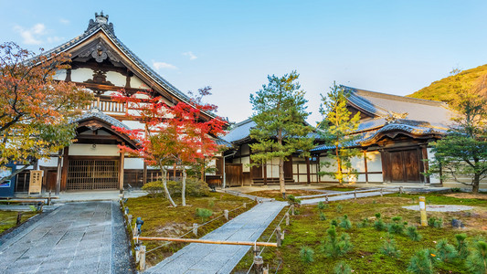 在京都的 kodaiji 寺