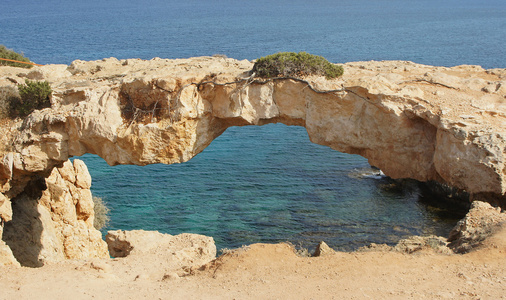 天然桥 海角 greko 塞浦路斯