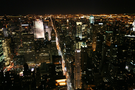 纽约夜景