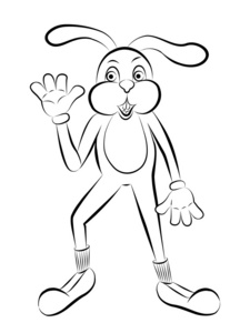 可爱的卡通兔子图片