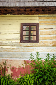 老传统民居木窗细部