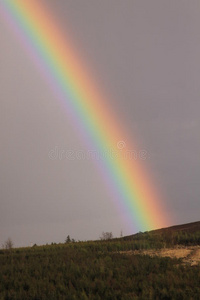 爱尔兰乡村的彩虹