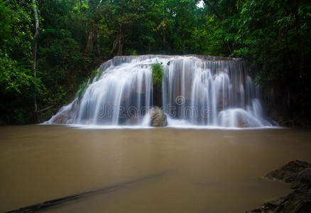 泰国伊拉旺瀑布