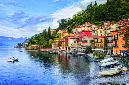 科莫湖，意大利