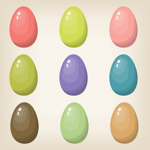 组的九个复活节彩蛋