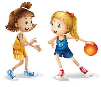 搜女篮球图图片