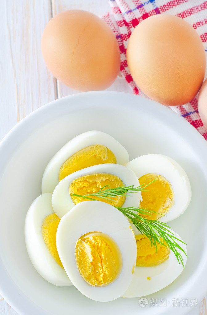 煮的鸡蛋