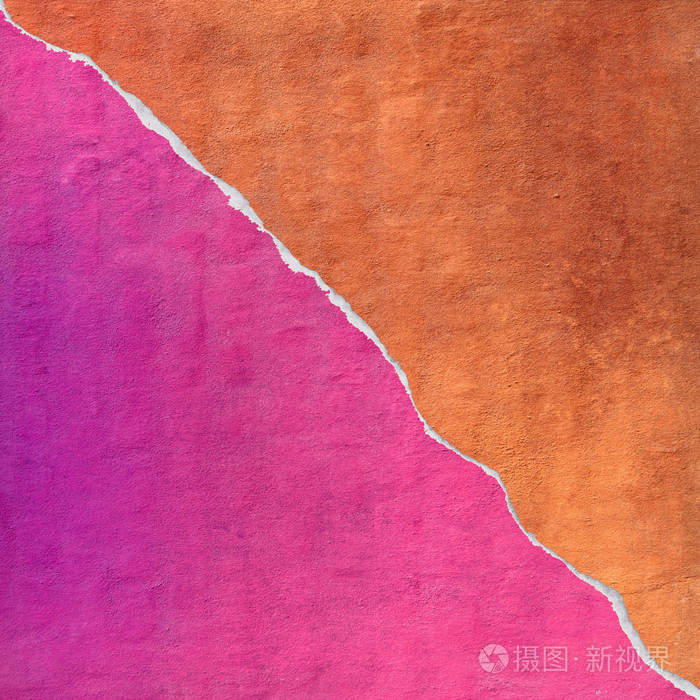 粉色和橙色的具体抽象背景纹理