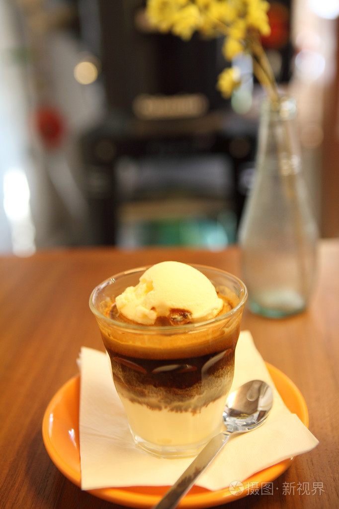 affogato咖啡冰激凌