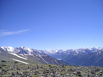 山脉的阿尔泰山