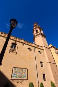 瓦伦西亚 navellos 教会圣洛伦索平方米西班牙
