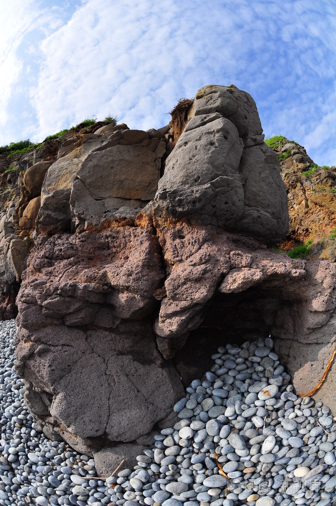 天空岩石和石头