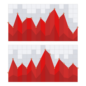 rd business diagram graphdiagrammet. vektor