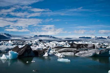 jokulsarlon 冰川湖