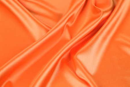 橙色丝绸背景