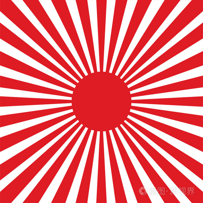 丰富多彩的红色和白色雷森伯斯特风格抽象背景