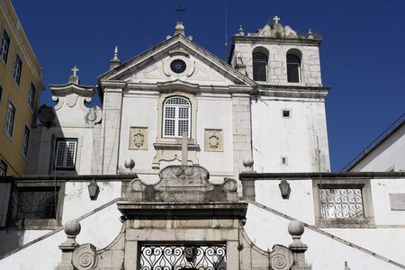 那座旧楼房，里斯本，葡萄牙