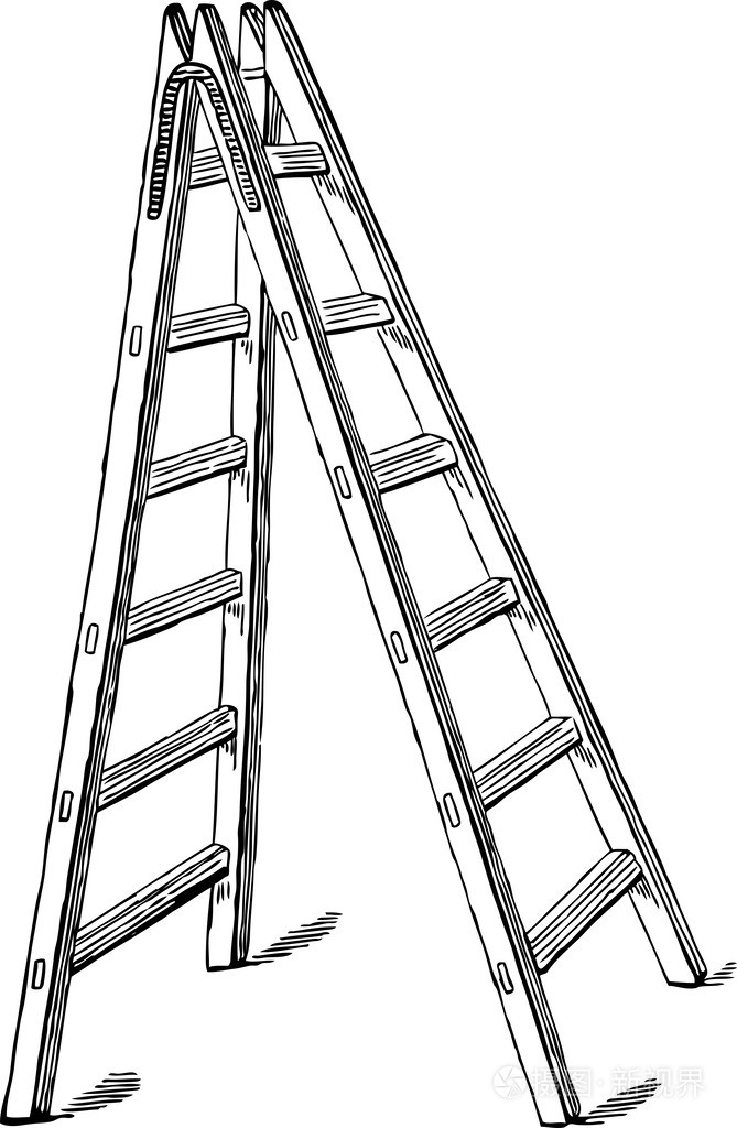 折叠梯子