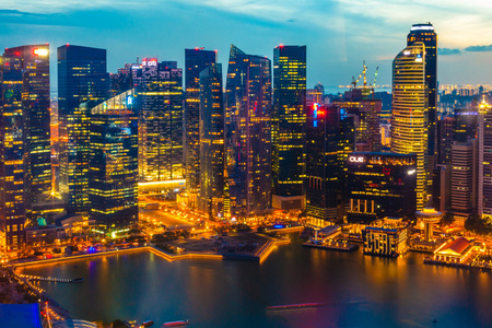 新加坡美丽夜景