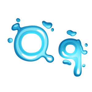 水字母 q