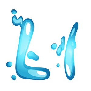 水字母 l