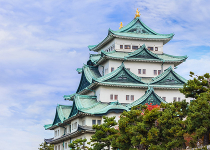 在日本的名古屋城堡