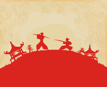 亚洲武士图片