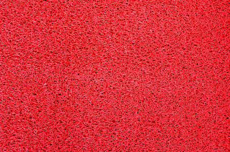 纹理的红色塑料垫