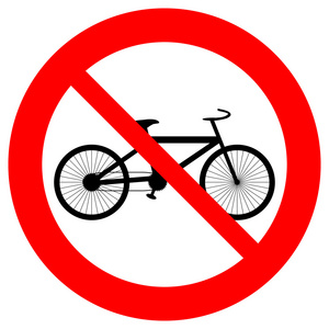 没有自行车标志图标