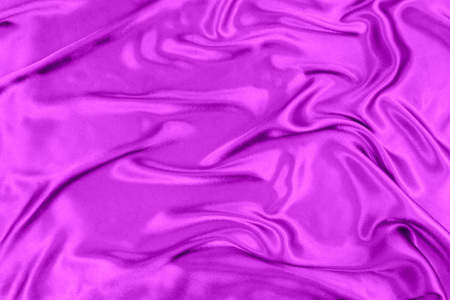紫色波浪丝绸面料图片