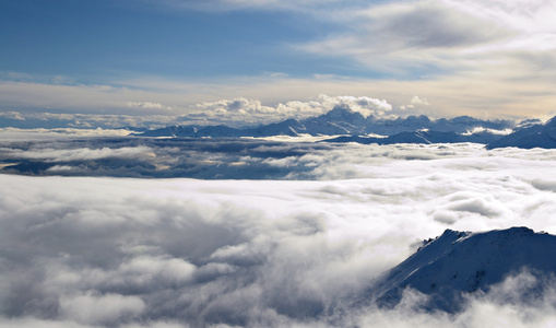 高山弧 cloudscape