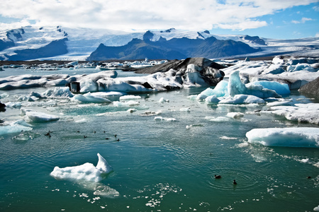 jokulsarlon 冰川湖