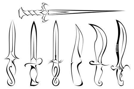 组的刀图片-组的刀素材-组的刀插画-摄图新视界