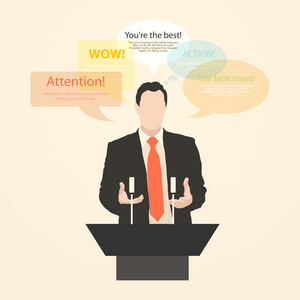 政治演说家图片-政治演说家素材-政治演说家插画-摄图新视界