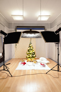 圣诞节摄影工作室图片