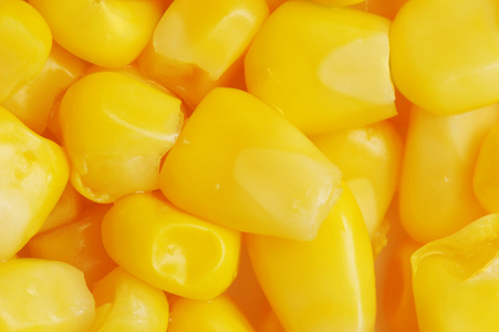 罐装的玉米