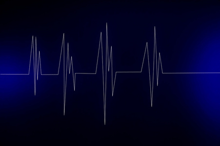 抽象的心跳心电图为你设计